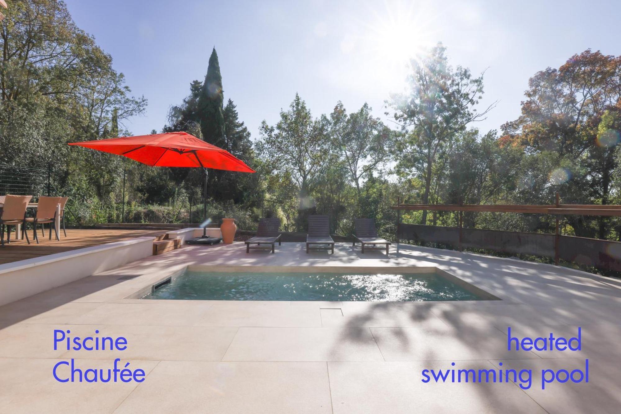Villa St Francois Piscine Privee Chauffee ,Clim ,Parking Gratuit Carcassone Kültér fotó